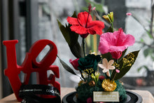 將圖片載入圖庫檢視器 夏日扶桑花園 Summer Hibiscus Glass Dome