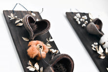 將圖片載入圖庫檢視器 金葉實花 自然風木飾 │Hanging Wooden Board