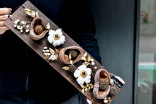 將圖片載入圖庫檢視器 金葉實花 自然風木飾 │Hanging Wooden Board