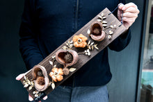將圖片載入圖庫檢視器 金葉實花 自然風木飾 │Hanging Wooden Board