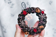 將圖片載入圖庫檢視器 囍粒/囍金 咖啡豆迷你花環│Mini Coffee Bean Wreath
