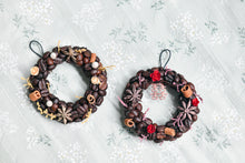 將圖片載入圖庫檢視器 囍粒/囍金 咖啡豆迷你花環│Mini Coffee Bean Wreath