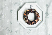 將圖片載入圖庫檢視器 囍粒/囍金 咖啡豆迷你花環│Mini Coffee Bean Wreath