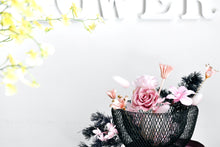 將圖片載入圖庫檢視器 粉墨登場│Pink & Black Centerpiece