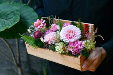 將圖片載入圖庫檢視器 桃喜人蔘花盒│Dahlia Flower Box