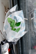 將圖片載入圖庫檢視器 唯一 ‧ 波卡點恆星玫瑰花 │ Preserved Rose With Polka Dot Paper Wrapping