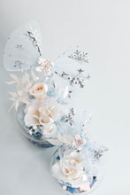 將圖片載入圖庫檢視器 純白心語 浪漫雪人花禮|Pure Love Snowman Glass Dome