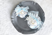 將圖片載入圖庫檢視器 純白心語 浪漫雪人花禮|Pure Love Snowman Glass Dome