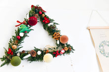 將圖片載入圖庫檢視器 森之聖誕樹圈|Forest Blessing Triangle Wreath