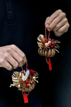 將圖片載入圖庫檢視器 自然果實設計掛飾雙件組 │ Peace & Joy Natural Blessing Hanging Ornament