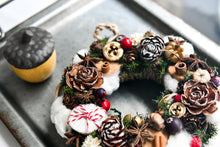 將圖片載入圖庫檢視器 聖誕花圈麵包 │Christmas Wreath