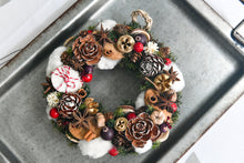 將圖片載入圖庫檢視器 聖誕花圈麵包 │Christmas Wreath