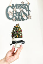 將圖片載入圖庫檢視器 聖誕松果點心盤 Pine cone Christmas tree