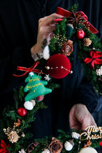 將圖片載入圖庫檢視器 森之聖誕樹圈｜Forest Blessing Triangle Wreath

