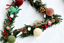 將圖片載入圖庫檢視器 森之聖誕樹圈｜Forest Blessing Triangle Wreath
