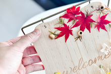 將圖片載入圖庫檢視器 紅葉金秋 迎賓板 │Autumn Vibes Floral Welcome Board
